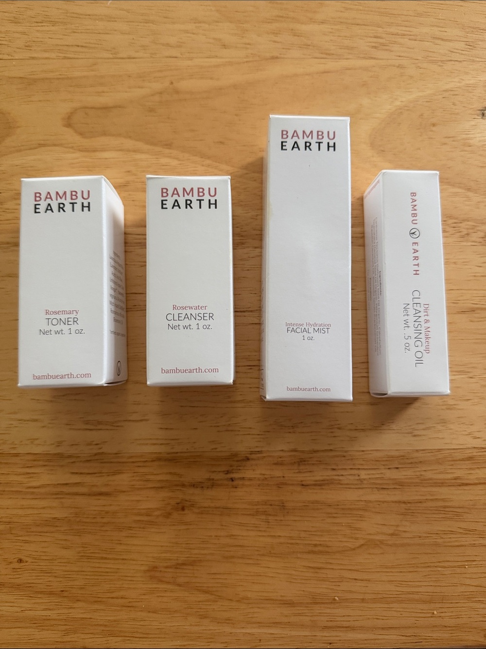 Bambu Earth - Lot of 4 products, all new and in original box.